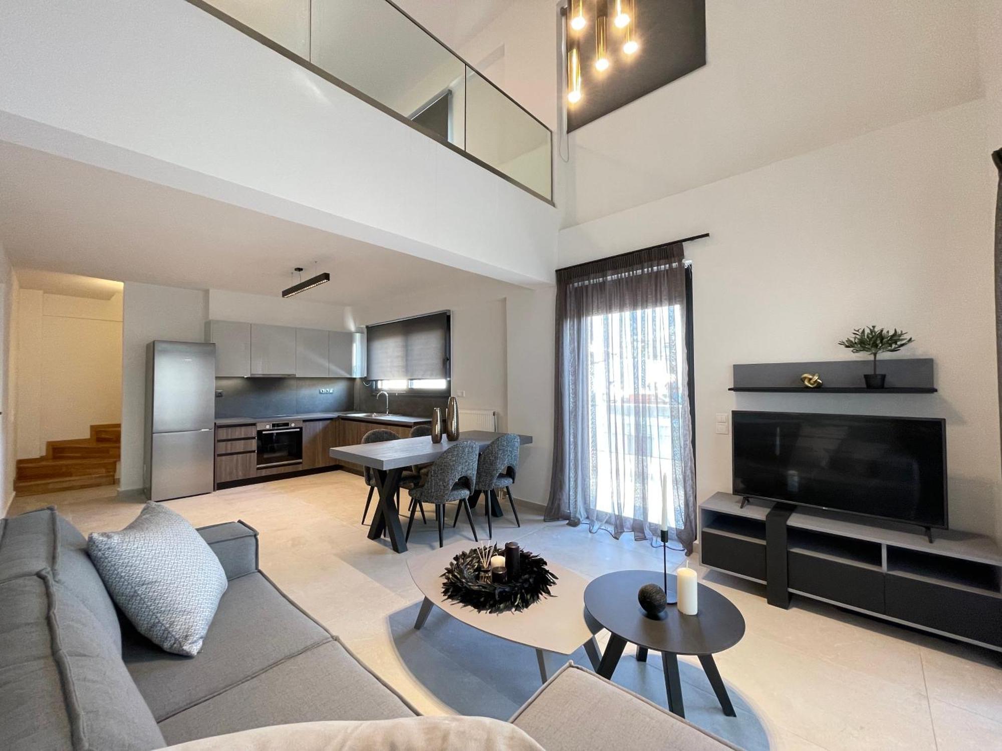 Gleaming Apartments Near Athens Metro Mall Luaran gambar